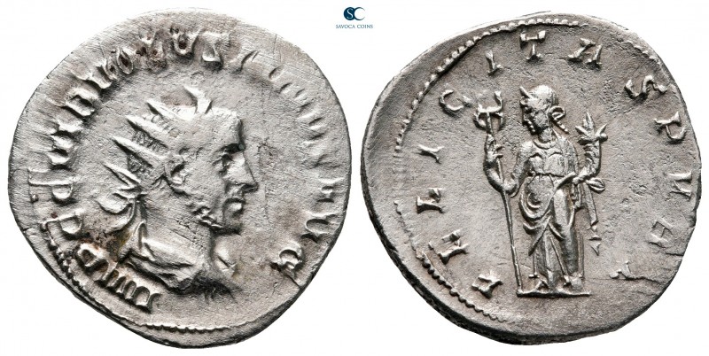 Volusian AD 251-253. Rome
Antoninianus AR

24 mm, 3,41 g



nearly very f...