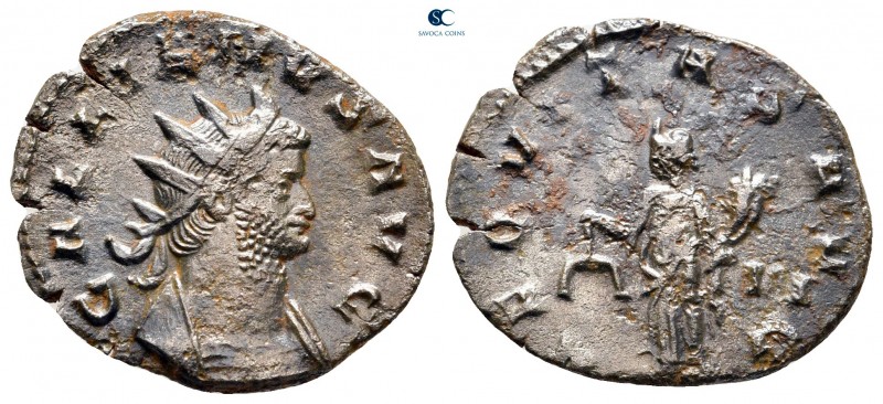 Gallienus AD 253-268. Rome
Billon Antoninianus

20 mm, 2,34 g



very fin...