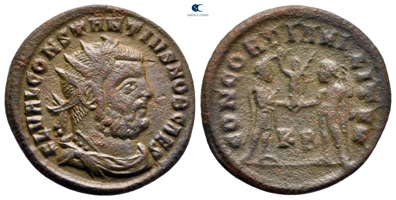 Constantius I Chlorus AD 305-306. Cyzicus
Radiatus Æ

20 mm, 3,13 g



ve...