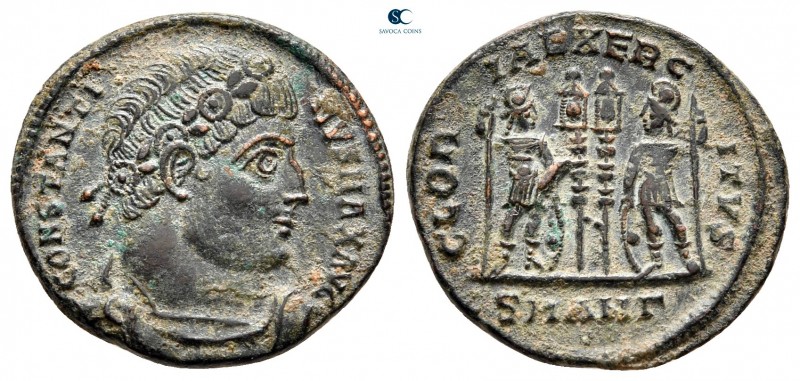 Constantine I the Great AD 306-337. Antioch
Follis Æ

17 mm, 2,41 g



ve...