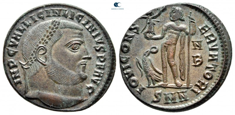 Licinius I AD 308-324. Nicomedia
Nummus Æ

22 mm, 4,05 g



extremely fin...