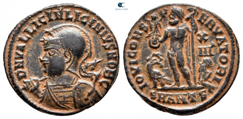 Licinius II, as Caesar AD 317-324. Antioch
Nummus Æ

20 mm, 2,92 g



ver...