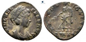 Helena. Augusta AD 324-3230. Constantinople. Follis Æ