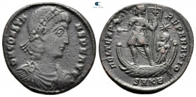 Constans AD 337-350. From the Tareq Hani collection. Cyzicus. Follis Æ