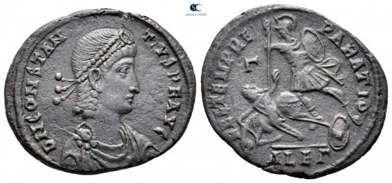 Constantius II AD 337-361. From the Tareq Hani collection. Alexandria
Follis Æ...