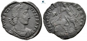 Constantius II AD 337-361. From the Tareq Hani collection. Antioch. Follis Æ