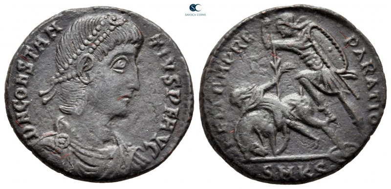 Constantius II AD 337-361. From the Tareq Hani collection. Cyzicus
Follis Æ

...