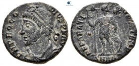 Procopius AD 365-366. Heraclea. Follis Æ