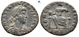 Valentinian II AD 375-392. Heraclea. Follis Æ