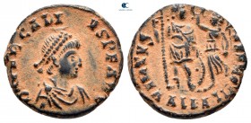 Arcadius AD 383-408. Alexandria. Nummus Æ