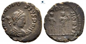 Theodosius II AD 402-450. Cyzicus. Follis Æ
