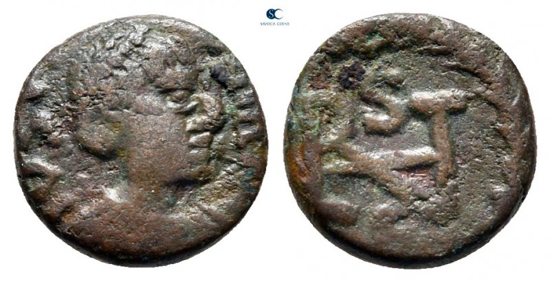 The Ostrogoths. Rome AD 526-534. In the name of Justinian I.
Nummus Æ

10 mm,...