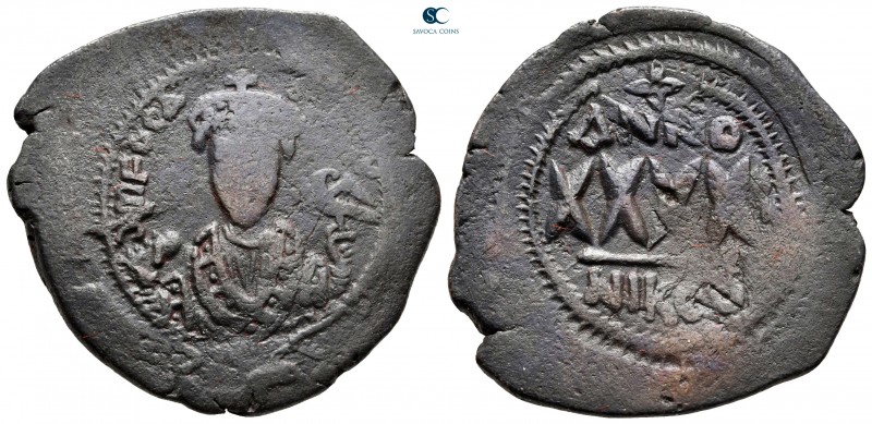 Phocas AD 602-610. From the Tareq Hani collection. Nikomedia
Follis or 40 Nummi...