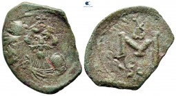 Constans II AD 641-668. Syracuse. Follis or 40 Nummi Æ