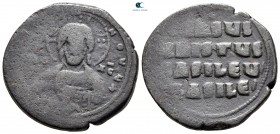 Attributed to Basil II and Constantine VIII AD 976-1028. From the Tareq Hani collection. Constantinople. Anonymous Follis Æ