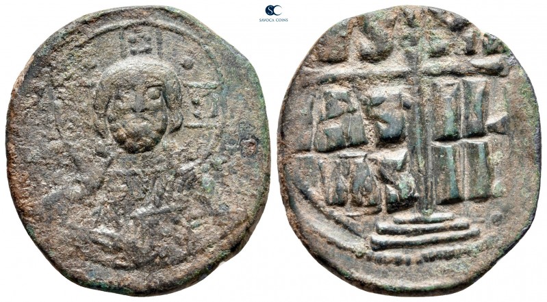 Romanus III Argyrus AD 1028-1034. Constantinople
Anonymous Follis Æ

29 mm, 8...