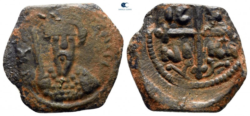 Tancred, regent AD 1101-1112. Antioch
Follis Æ

19 mm, 3,23 g



very fin...