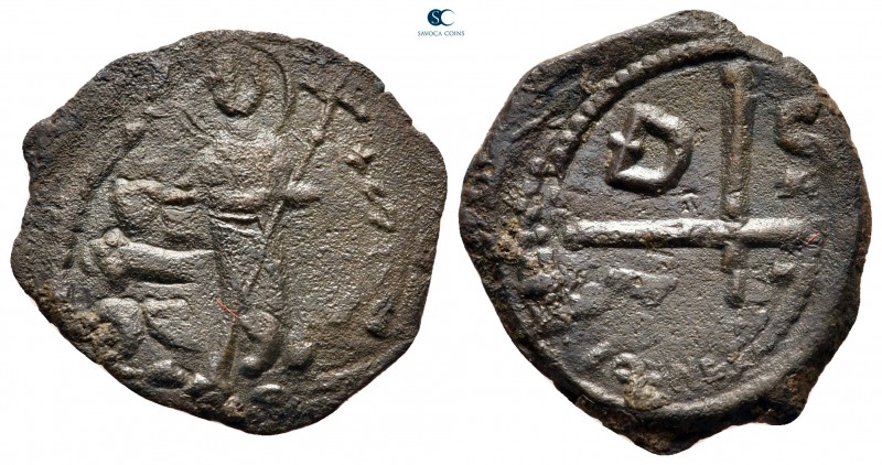 Tancred, regent AD 1101-1112. Antioch
Follis Æ

23 mm, 3,17 g



very fin...
