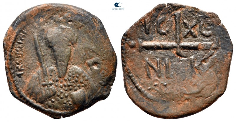 Tancred, regent AD 1101-1112. Antioch
Follis Æ

21 mm, 3,08 g



very fin...