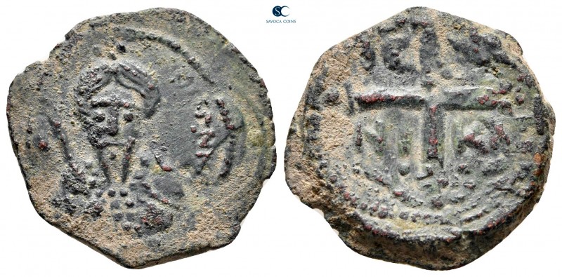 Tancred, regent AD 1101-1112. Antioch
Follis Æ

21 mm, 4,32 g



very fin...