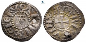 Baldwin III AD 1143-1163. Jerusalem. Denier AR