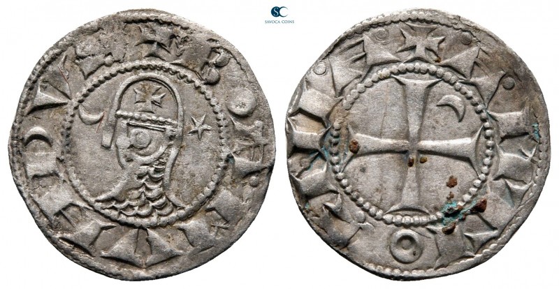 Bohémond III AD 1163-1201. Antioch
Denier AR

18 mm, 1,01 g



good very ...