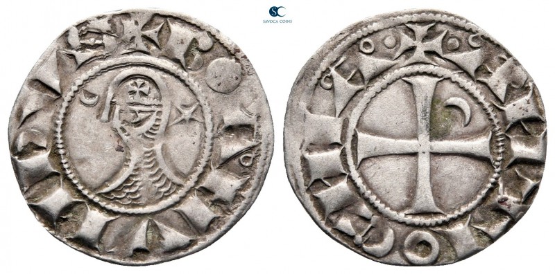 Bohémond III AD 1163-1201. Antioch
Denier AR

18 mm, 0,90 g



very fine