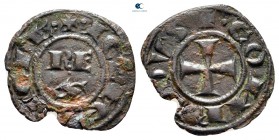 Conrad I AD 1250-1254. Kingdom of Sicily. Messina or Palermo. Denaro BI