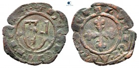 AD 1267-1278. Brindisi. Denaro BI
