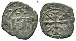 AD 1267-1278. Messina or Brindisi. Denaro BI