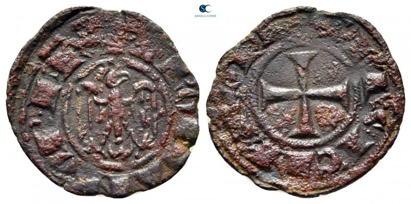 Federico II AD 1296-1337. Brindisi
Denaro BI

18 mm, 0,73 g



very fine