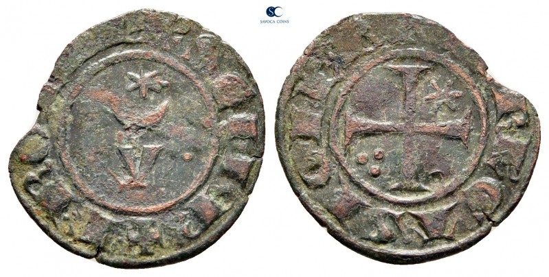 Federico II AD 1296-1337. Messina
Denaro BI

17 mm, 0,73 g



nearly very...