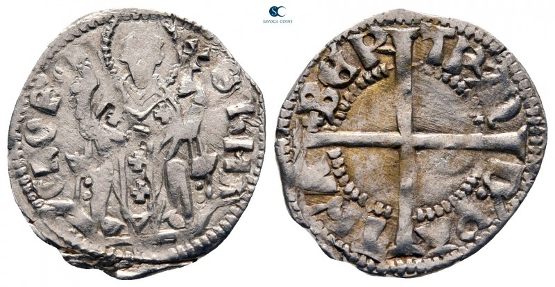 Bertrando di San Genesio AD 1334-1350. Aquileia
Denaro AR

20 mm, 1,09 g

...