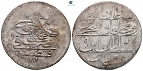Turkey. Qustantînîya (Constantinople). Abd al-Hamid I AD 1774-1789. Kurush AR