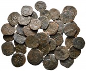 Lot of ca. 40 medieval bronze coins / SOLD AS SEEN, NO RETURN!
nearly very fine