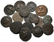 Lot of ca. 17 islamic bronze coins / SOLD AS SEEN, NO RETURN!
nearly very fine