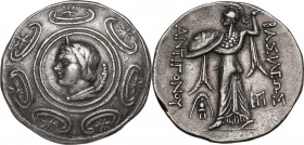 Continental Greece. Kings of Macedon. Antigonos II Gonatas (277-239 BC). AR Tetradrachm, Amphipolis mint, after 271/0 BC. Obv. Horned head of Pan left...