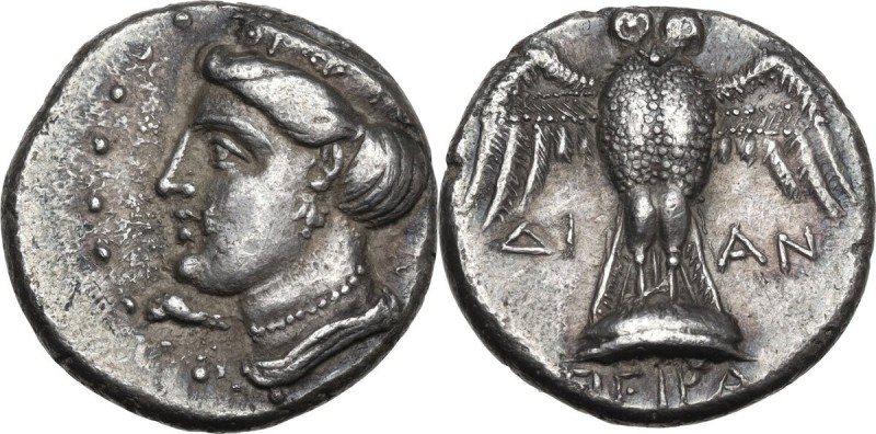 Greek Asia. Pontos, Amisos. AR Persic standard drachm, 400-360 BC. Magistrate Di...