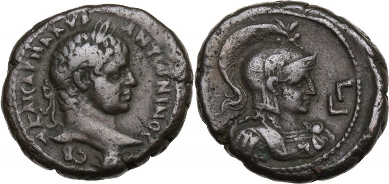 Elagabalus (218-222 AD). BI Tetradrachm, Alexandria mint, Egypt. Dated RY 3 (219...