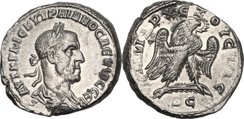 Trajan Decius (249-251). BI Tetradrachm, Antiochia ad Orontem mint, Syria. Obv. ...