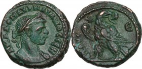 Aurelian (270-275). BI Tetradrachm. Alexandria mint, Egypt. Dated RY 5 (AD 273/4). Obv. A K Λ ΔΟΜ VΡΗΛΙΑΝΟC CΕΒ. Laureate and cuirassed bust right. Re...