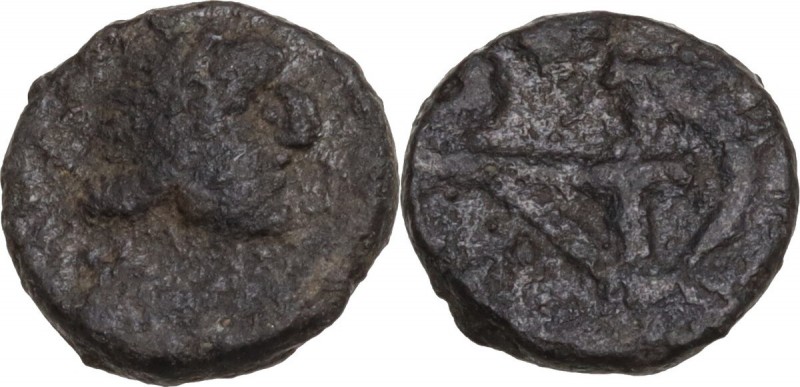 Ostrogothic Italy, Theoderic (493-526). AE Nummus. Pseudo-Imperial Coinage. In t...