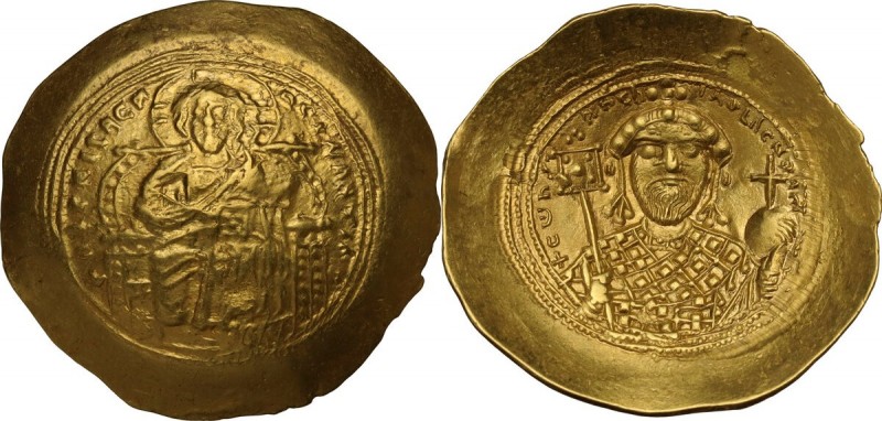 Constantine IX, Monomachus (1042-1055 AD). AV Histamenon Nomisma, Constantinople...