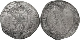 Mantova. Carlo I Gonzaga Nevers (1627-1637). Mezzo ducatone. D/ Scudo Gonzaga-Nevers coronato e affiancato da putti; nella corona ΟΛΥΜΠΟΣ e, sopra, mo...