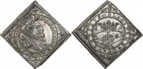 Germany. Ferdinand II (1618-1637). Double-Ducat Klippe 1619 for the coronation in Frankfurt as Emperor of the Holy Roman Empire. Förschner 62; cf. Fri...