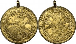 Germany. German States, Saxony. Johann Georg I (1615-1656). 6 ducats 1630. Clauss/Kahnt 307. Baumgarten 317. Brozatus -. Fried. 2697. AV. 24.41 g. 47....