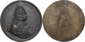 Ferdinando III de' Medici (1663-1713). Medaglia unifacie con bordo modanato s.d. D/ FERDINANDVS III MAGN PRINC ETR. Busto a destra in armatura antica ...