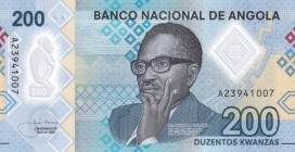 Angola, 200 Kwanzas, 2020, UNC, pNew
Polymer plastics banknote