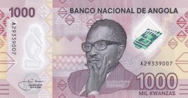 Angola, 1.000 Kwanzas, 2020, UNC, pNew
Polymer plastics banknote
Estimate: USD 20-40