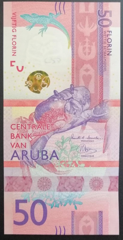 Aruba, 50 Florin, 2019, UNC, pNew
Estimate: USD 50-100